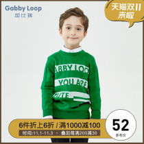 Gabriel childrens clothing autumn new boys round neck cotton sweater