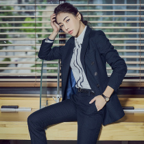 High-end suit suit women autumn and winter temperament work clothes business professional suit coat slim home consultant formal wear