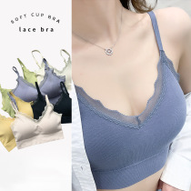 Beauty Back Harness Summer Without Steel Ring Adjustable Vest Woman Inner Hitch Bottom Big Code Coalesch Net Red Explosive outside wearing with chest cushion