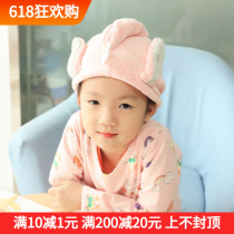 Child Wash Hair Wrap Hair Towel Dry Hair Hat 2021 New Girl Super Super Absorbent Speed Dry God Ware Baby Bath Cap