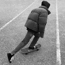 ASKYURSELF niche Tide brand FOG high street loose thick warm down jacket cotton-padded jacket coat