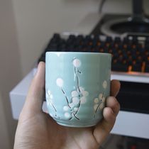 Day Style Creative Ceramic Mark Cup Suit Can Love Drinking Water Cup Personality Large Capacity Milk Breakfast Coffee Tea Cup