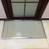 Carpet wire entry door household corridor non-slip mat stainless steel wire snow removal door mat entrance door scraping mat