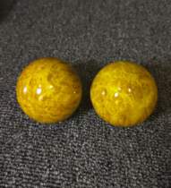 Solid wood solid health ball Handball fitness ball Middle-aged and elderly hand play massage ball Hand turn ball rehabilitation training dribble