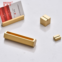 Modern light extravagant brass label clip desktop card holder photo clip to sign message clip price seat card holder card holder