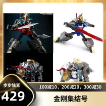 (King Kong assembly number) the creation of G-creation Shuruo King SRK-05B iron slag Triceratops blue version