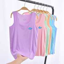 Childrens vest MoDeir no marks pure cotton kid boy girl inside wearing sleeveless baby spring and summer season thin 2020