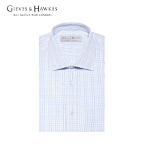  British GENTRY LUXURY GIEVESHAWKES JUN Huangshi MENS COTTON DRESS SHORT-SLEEVED SHIRT G3744EI411