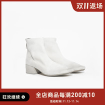 MARSELL do old goatskin womens high-top leather shoes leather boots spot MW4810