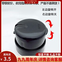 2020 new nail art transparent pressing bottle nail washing water unloading water bottle alcohol pump bottle pressing bottle with lock anti-side leakage