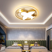 Childrens room lights Modern simple bedroom lights warm romantic boys and girls aircraft lights room led ceiling lights