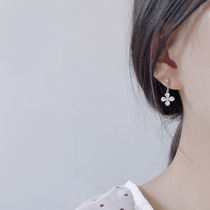 Fresh earrings cute style short summer earrings 925 sterling silver sweet earrings female earrings