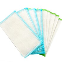 Yunjie absorbent cotton gauze towel household dishwashing cleansing cloth Cotton gauze cloth cleaning rag cloth thickened non-oil 10 pieces