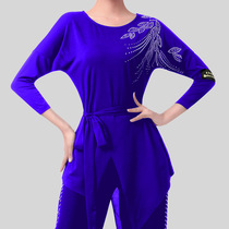 2020 new fruit does not do not dance clothing summer mid-sleeve sailor dance costume female Square dance jacket jitterba performance