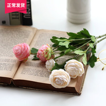 (Mountain Trees) High imitation triple head Little Lilian bedroom Living room Kitchen Hotel Hall Placement Decoration Beautify Flowers