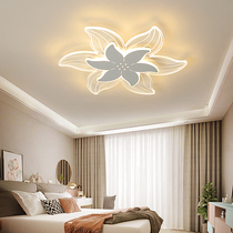 Light luxury new bedroom lamp small apartment living room lamp simple Bauhinia flower creative personality study led ceiling lamp