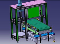 Cam Sander polishing machine 3D model drawing STP format