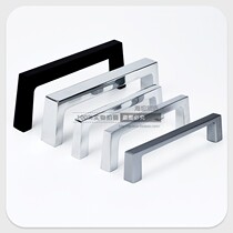 Zinc alloy flat square chassis cabinet small handle automation equipment door handle LS514-1-2-3-4-5