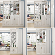 Yi non-hollow partition cabinet can be customized entrance entrance hall shoe cabinet belt shoe changer locker locker