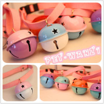 Maruko handmade big big candy necklace ~ pet bell collar dog necklace Teddy necklace