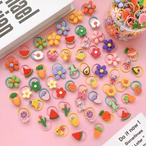 Childrens rubber band does not hurt hair small female baby headdress tie small pull Hairband baby tie hair hair hair accessories