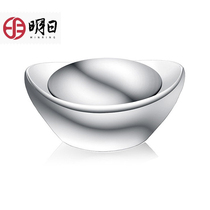 Tomorrow silver ingot 999 foot silver solid silver ingot investment sterling silver 1000 500 200 grams