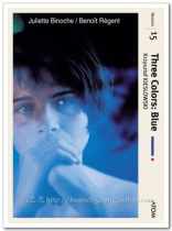 Blue White and Red Trilogy Blue Kieslovsky Movie Poster Art Film Decoration Painting