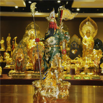 Bronze-Cowu Gold Kowloon Kuan Kung Like a swing piece Wu Caishen Merchants Store Shops Home Living Room Guan Two Lord of the Guan Imperii