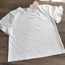 Basic payment required ~ Foreign trade Tong Bottling Original Single Tail Goods Woman CUHK Child Summer Half Sleeve Flower Buds Short Sleeves Bottom Blouse