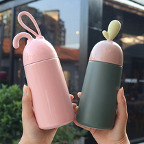 ins super fire thermos tumbler net red water cup trend personality creative cute super cute rabbit portable cup