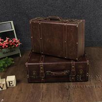 Wedding photo studio photography props location photo window ornaments retro portable box photo wedding props suitcase