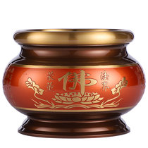 Taiwan pure copper incense stove for Buddhist home indoor room Incense Burner Lotus Buddhist Calligraphy Hearts Warp Buddhist temples Incense Burner