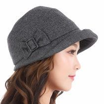 Yi Pigeon autumn small crimped fisherman hat female British Korean version wild spring and autumn fashion wool basin hat 380