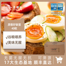 San Dile Village Shanchun Ranch Good Eating Egg No Sterile Eggs Non-sterile Fresh Eggs 40 Shunfeng