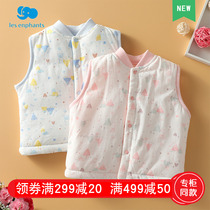 Li baby room childrens clothing men and women Baby Baby Baby Cotton underwear vest warm vest 2019 new autumn winter