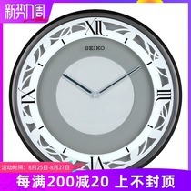  Seiko European-style modern minimalist atmosphere whole point music color change timekeeping living room household quartz wall clock QXS003