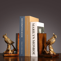 Desk ornaments mens high-end American RETRO study decorations bookend book set by office bookstore