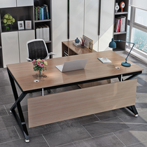 Boss desk President desk Simple modern large desk Fashion manager supervisor desk Single desk Office furniture