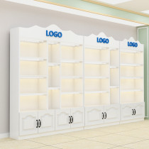  Cosmetics cabinet display cabinet Product display cabinet beauty salon shelf display rack Multi-layer skin care product container display cabinet