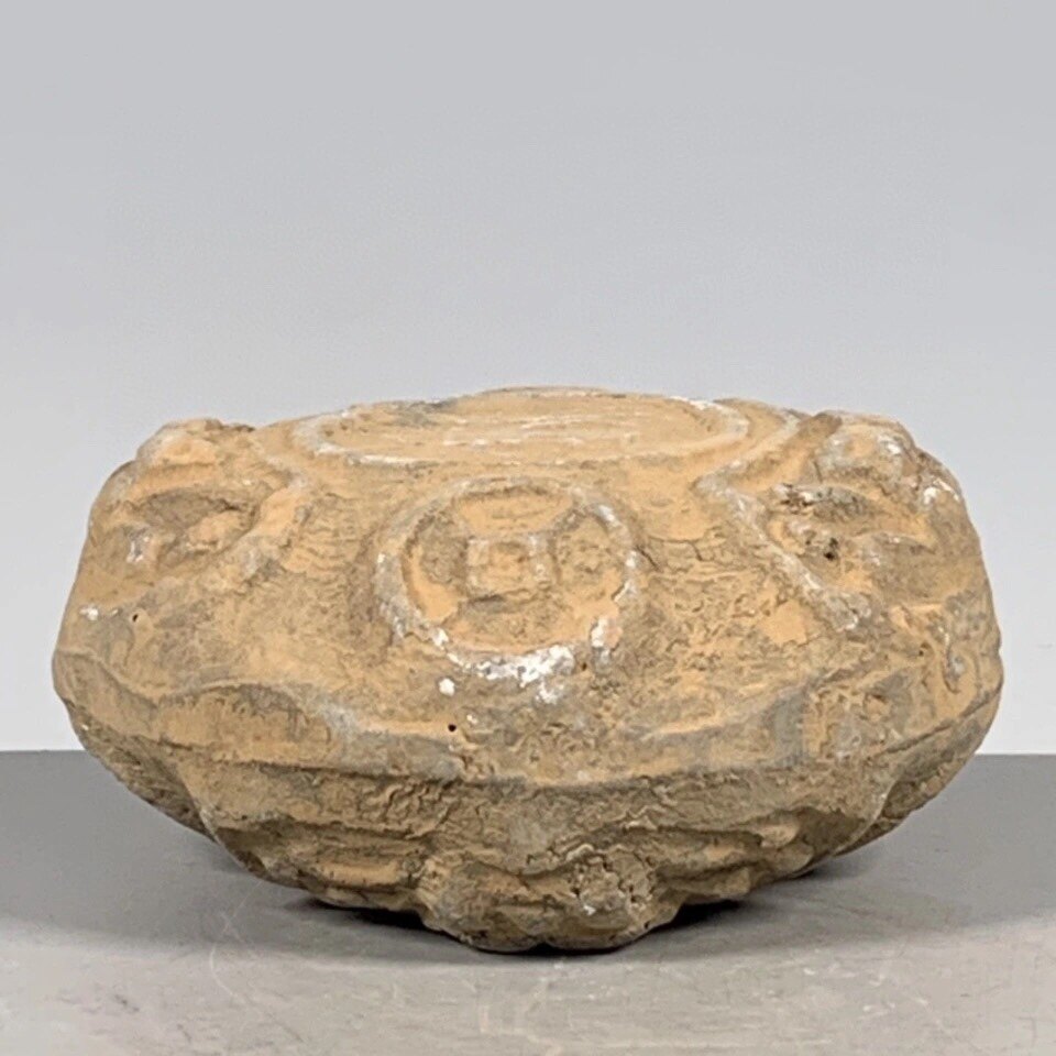 Antique Ancient Play Old Objects Real Taste Ancient Play Collection Old Goods Han Dynasty Pottery Ring Bell Ancient Goods Old Goods Bag Old Bags True-Taobao