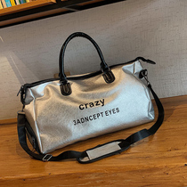 Tide brand travel bag large capacity Light female portable fitness sports bag short distance Japan and South Korea carry luggage bag men