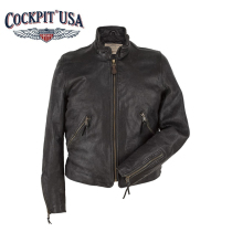 American Cockpit off-road motorcycle jacket mens goatskin leather jacket Z21M013 spot bag SF