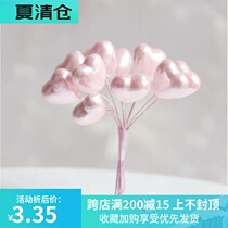 10 creative wire love cake decoration plug-in romantic dessert table decoration plug-in birthday cake decoration