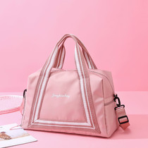 New large-capacity portable travel bag female Korean version short-distance luggage bag shoes wet and dry separation fitness bag yoga bag