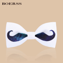 BOERSS new boy bow tie Childrens bow tie tie flower Big Flower Boy small suit dress accessories men and women