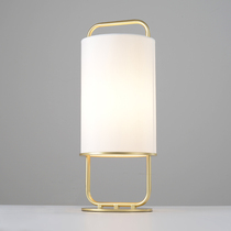 New Chinese minimalist Creative Cloth lamp designer Childrens room Book room Bedroom headroom Decorative Table Lamp