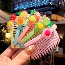 Childrens hair card headgear hair comb non-slip comb girl hair bangs cute princess girl broken hair clip