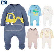 Spot new British mothercare baby baby winter quilted jumpsuit jumpsuit jumpsuit