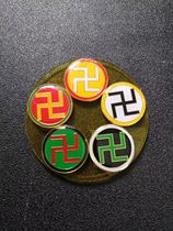 Palm five-line array conditioning magnetic field pure copper paint plate ten thousand characters Taiji double-sided plate