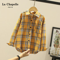  La Chabel childrens spring shirts Girls middle and senior childrens spring casual childrens clothing girls tops shirts jackets tide